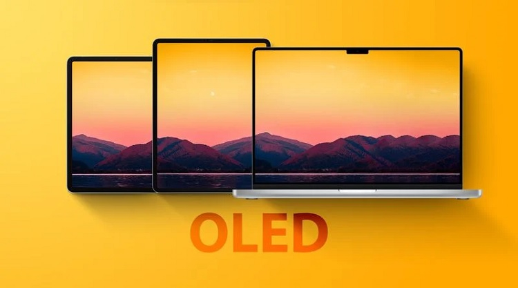 The iPad Pro and MacBook Pro will go on sale with an OLED display