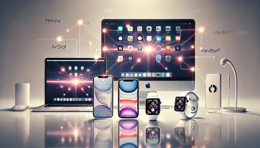 Apple devices connected seamlessly together