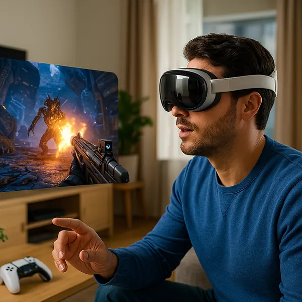 Spatial game interface