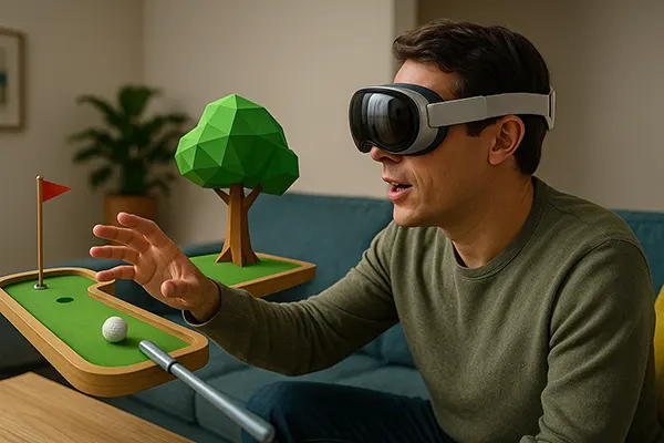 Spatial game interface