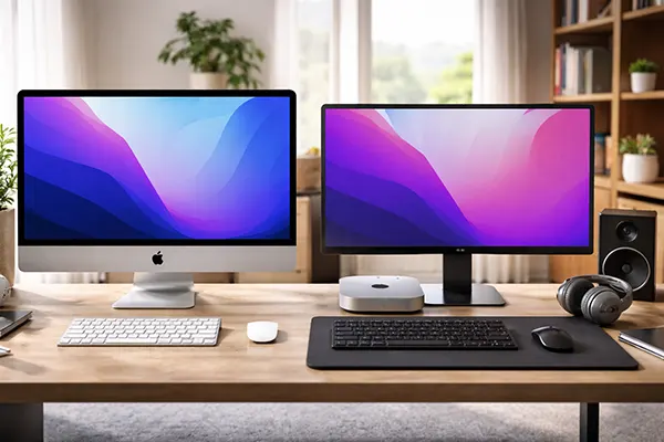 Apple desktop setup