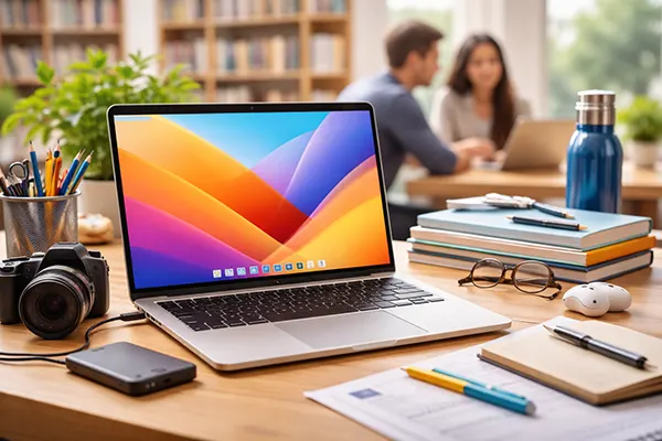 MacBook productivity work